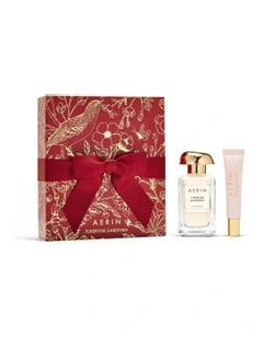 Tuberose Gardenia Eau De Parfum & Rose Lip Conditioner Holiday Set Of 2 Pieces
