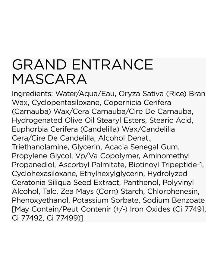 Grand Entrance Dramatic Volume, Length and Lift Mascara image 6