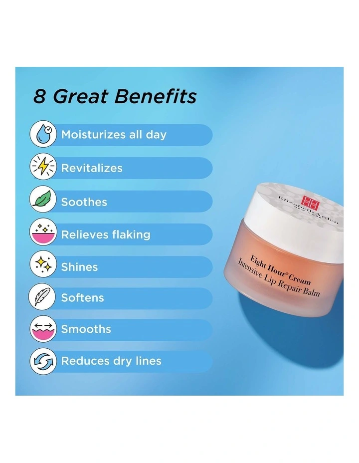 Eight Hour Cream Intensive Repair 15ml Lip Balm image 5