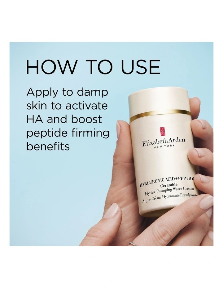 Hyaluronic Acid + Peptides Ceramide Water Cream 50ml image 4