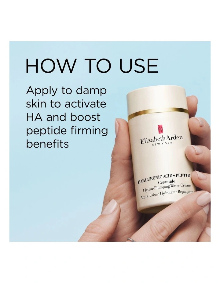 Hyaluronic Acid + Peptides Ceramide Water Cream 50ml image 4