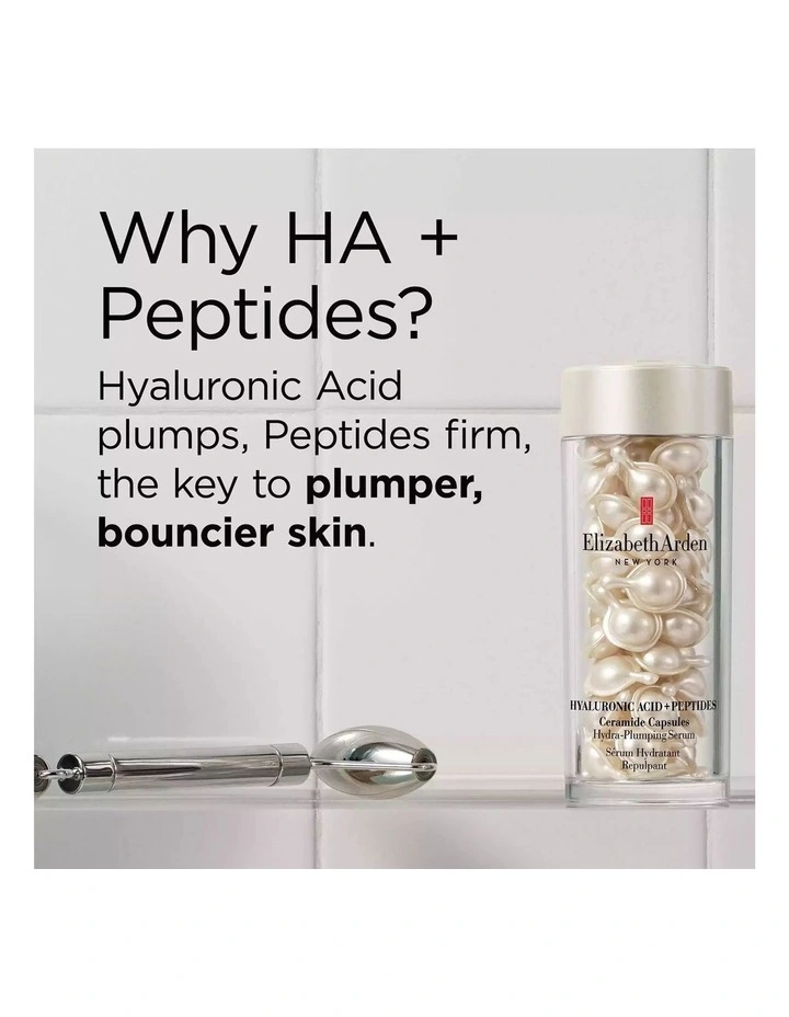 Hyaluronic Acid + Peptides Ceramide Capsules Hydra-Plumping Serum image 5