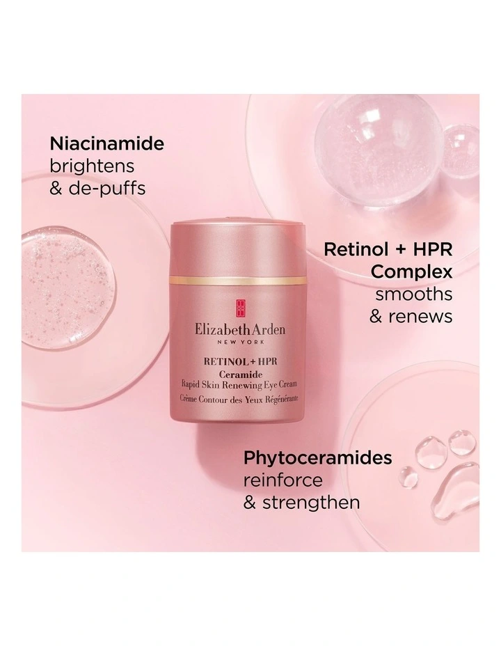 Retinol   HPR Ceramide Rapid Skin Renewing Eye Cream 15ml image 7