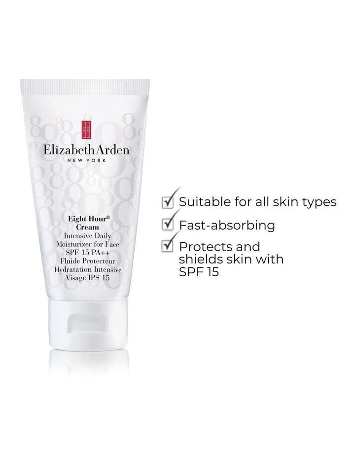 Eight Hour Cream Intensive Daily Moisturizer For Face SPF15 image 4
