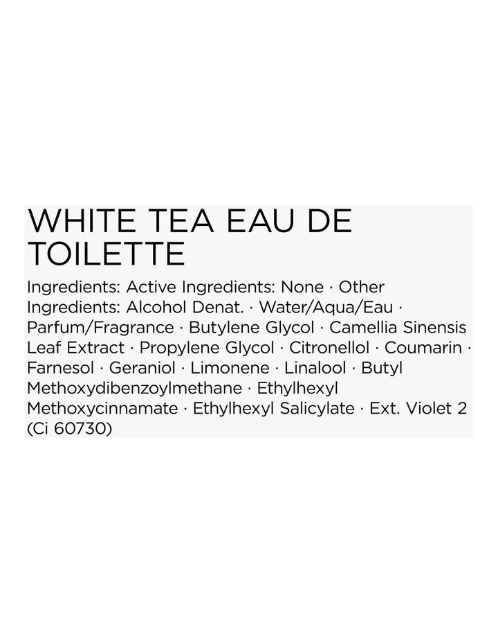 White Tea Eau De Toilette 100ml 2-Piece image 7