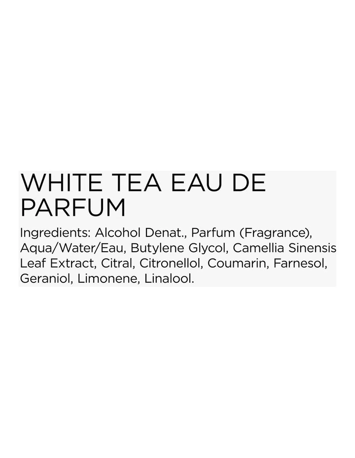 White Tea Eau De Parfum 100ml 2-Piece image 7