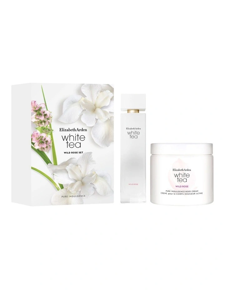White Tea Wild Rose EDT 100ml 2-Piece Gift Set image 1