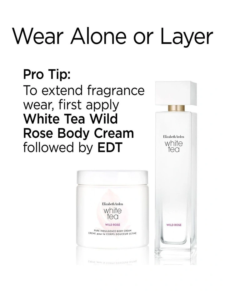 White Tea Wild Rose EDT 100ml 2-Piece Gift Set image 4