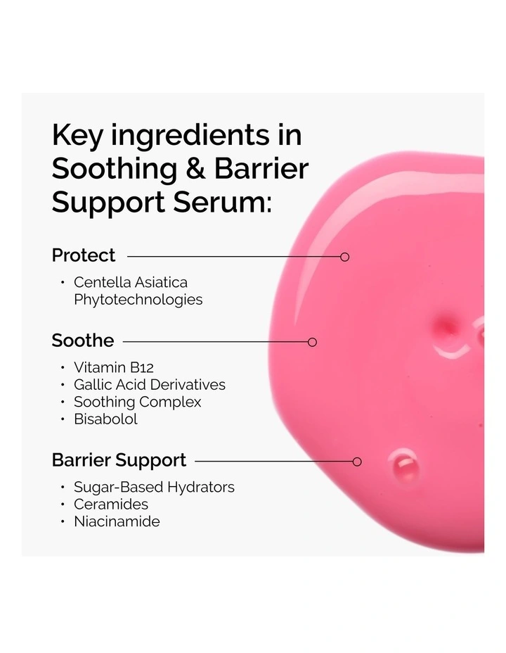 Soothing & Barrier Support Serum for Sensitive Skin, Hydration, Redness, Barrier Repair 30ml image 3