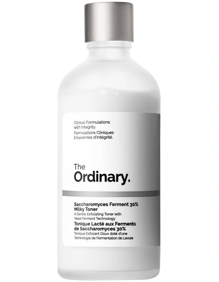 Saccharomyces Ferment 30% Milky Toner for Gentle Exfoliation and Hydration 100ml image 1