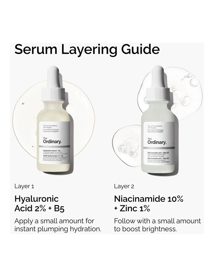 The Skin Support Set with Niacinamide   Hyaluronic Acid to Control Oil and Hydrate image 3