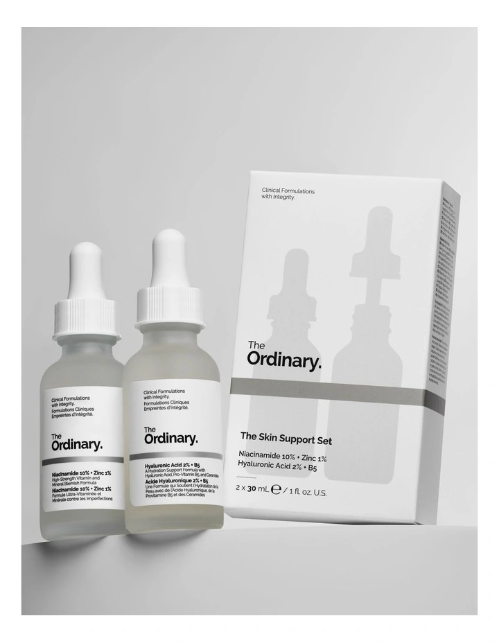 The Skin Support Set with Niacinamide   Hyaluronic Acid to Control Oil and Hydrate image 6