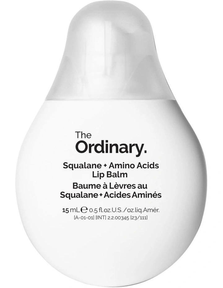 Squalane + Amino Acids Hydrating Lip Balm for Lips, Elbows and Cuticles 15ml image 1