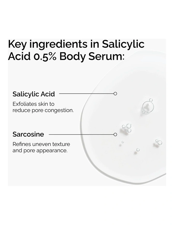 Salicylic Acid 0.5% Body Serum 240ml image 3
