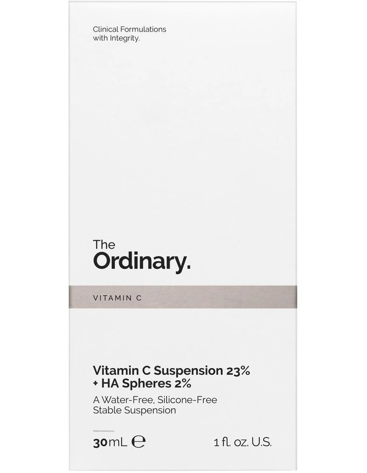 Vitamin C Suspension 23%   Hyaluronic Acid Spheres 2% Serum to Brighten and Even Skin Tone 30ml image 6