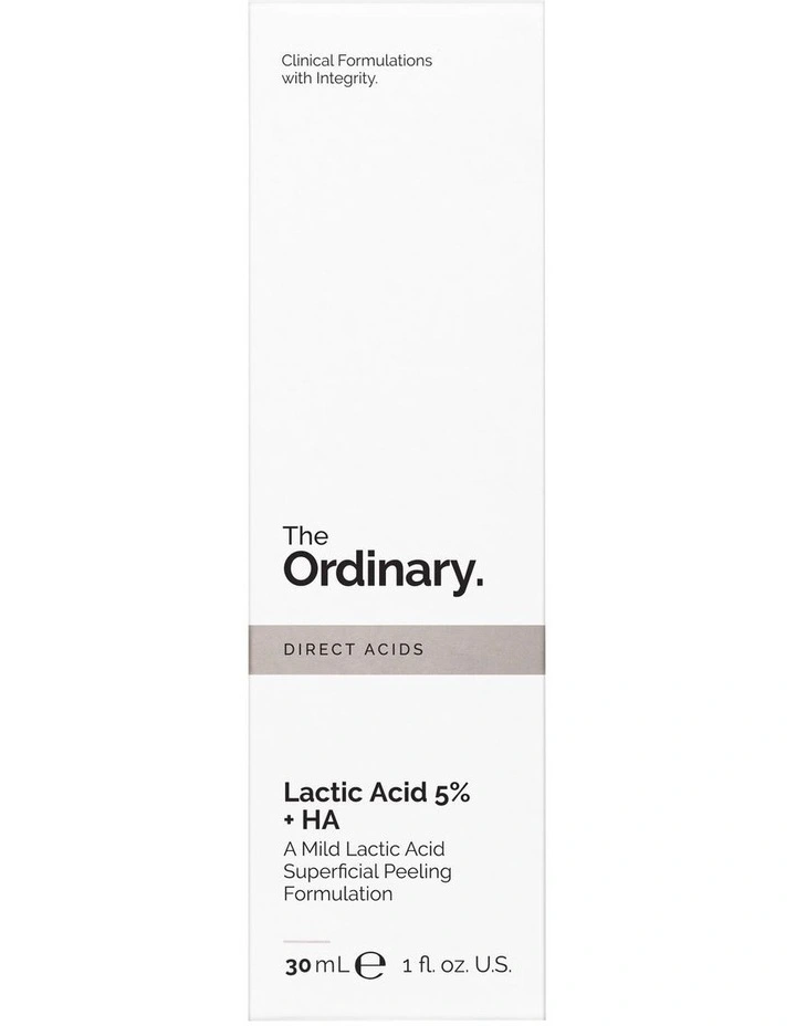 Lactic Acid 5% Hyaluronic Acid Exfoliating Serum for Smoothing and Brightening 30ml image 6