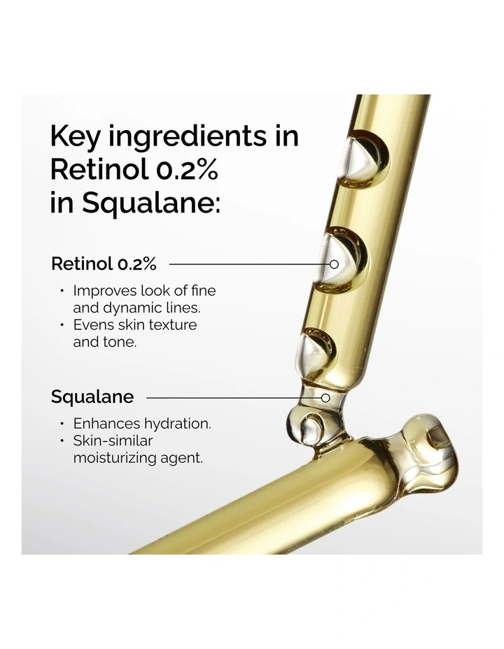 The Ordinary Retinol 0.2%  In Squalane Treatment 30ml image 2