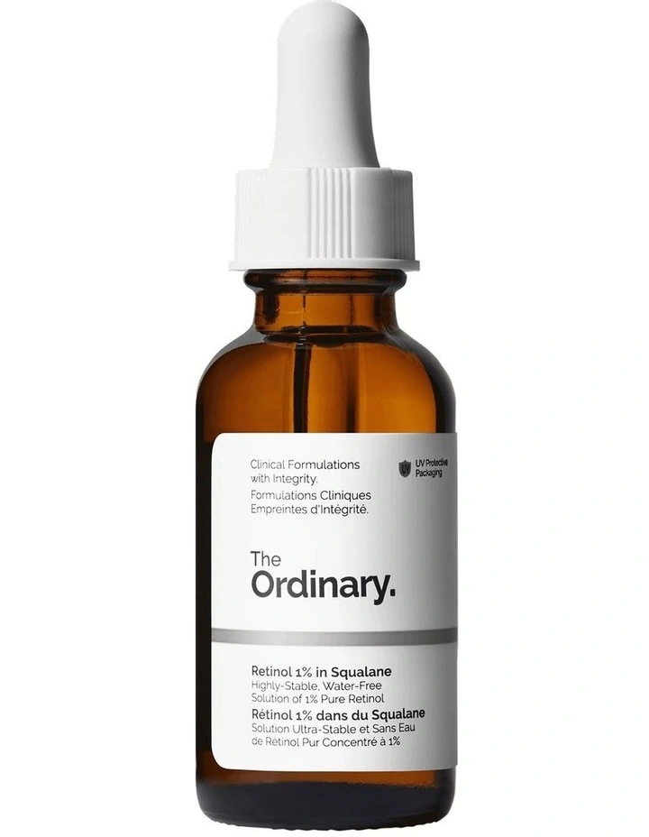 Retinol 1% in Squalane, High-Strength Serum for Advanced Wrinkles 30ml image 1
