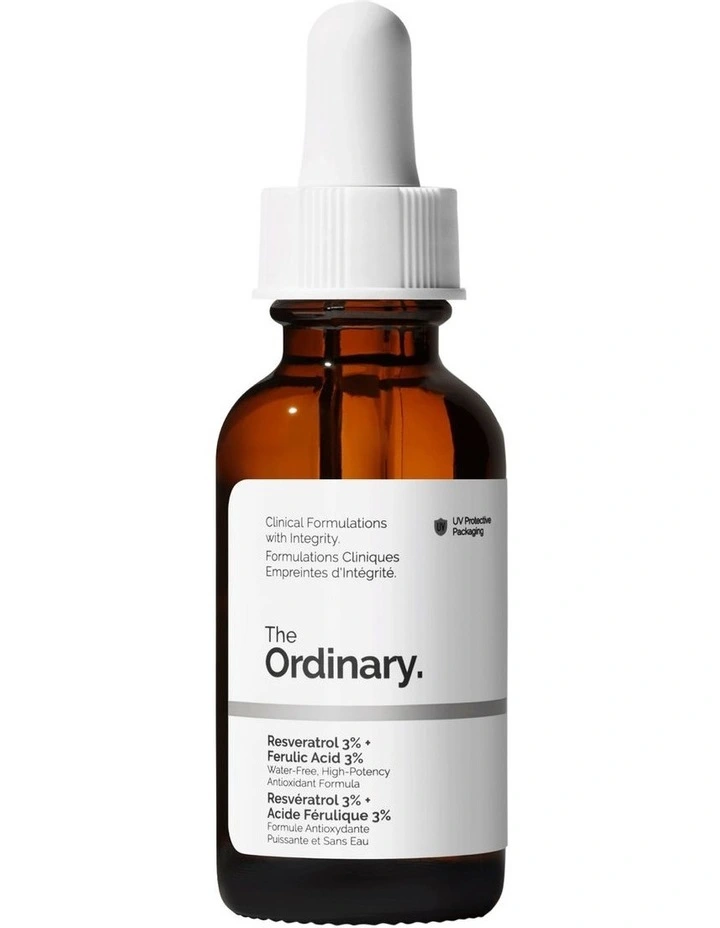 Resveratrol 3%   Ferulic Acid 3% Antioxidant Serum for Brightening 30ml image 1