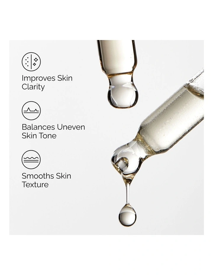 Mandelic Acid 10%   HA Gentle Facial Exfoliating Serum for Uneven Skin Tone and Dullness 30ml image 2