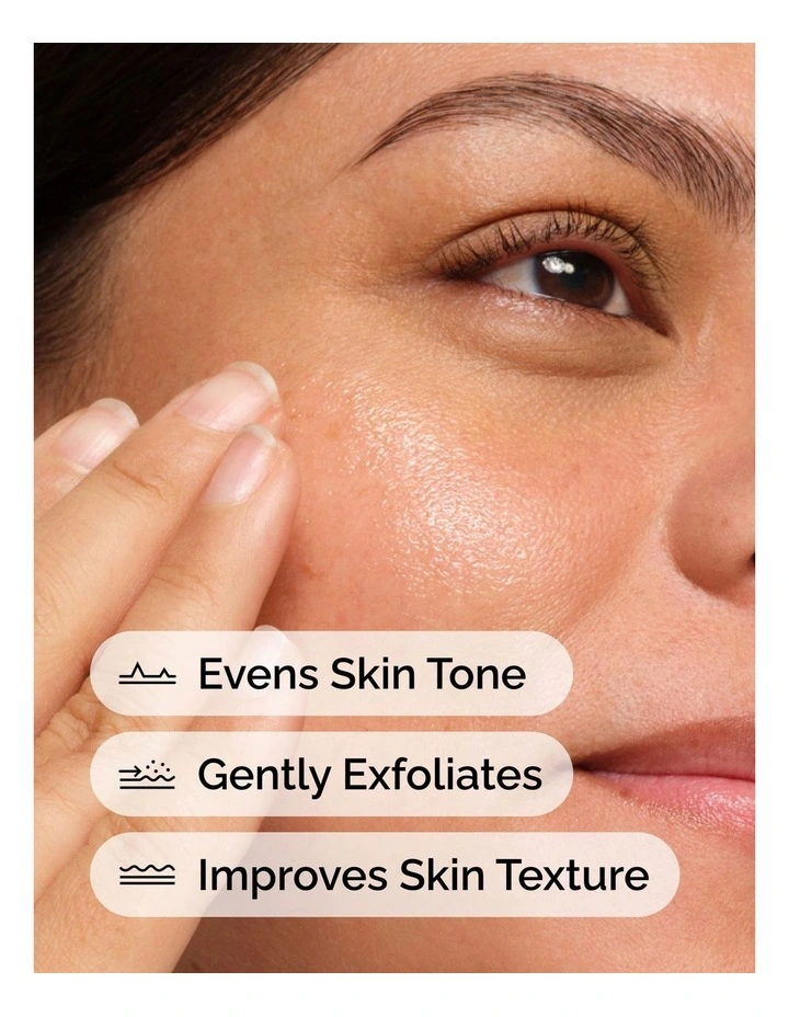 Mandelic Acid 10%   HA Gentle Facial Exfoliating Serum for Uneven Skin Tone and Dullness 30ml image 4