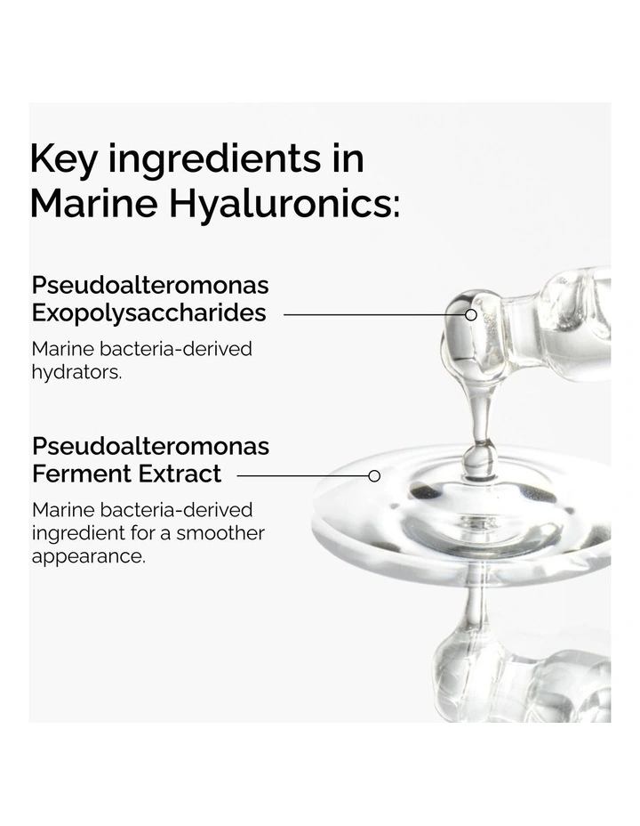Marine Hyaluronics Lightweight Hydrating Serum for Dehydration and Dryness 30ml image 3