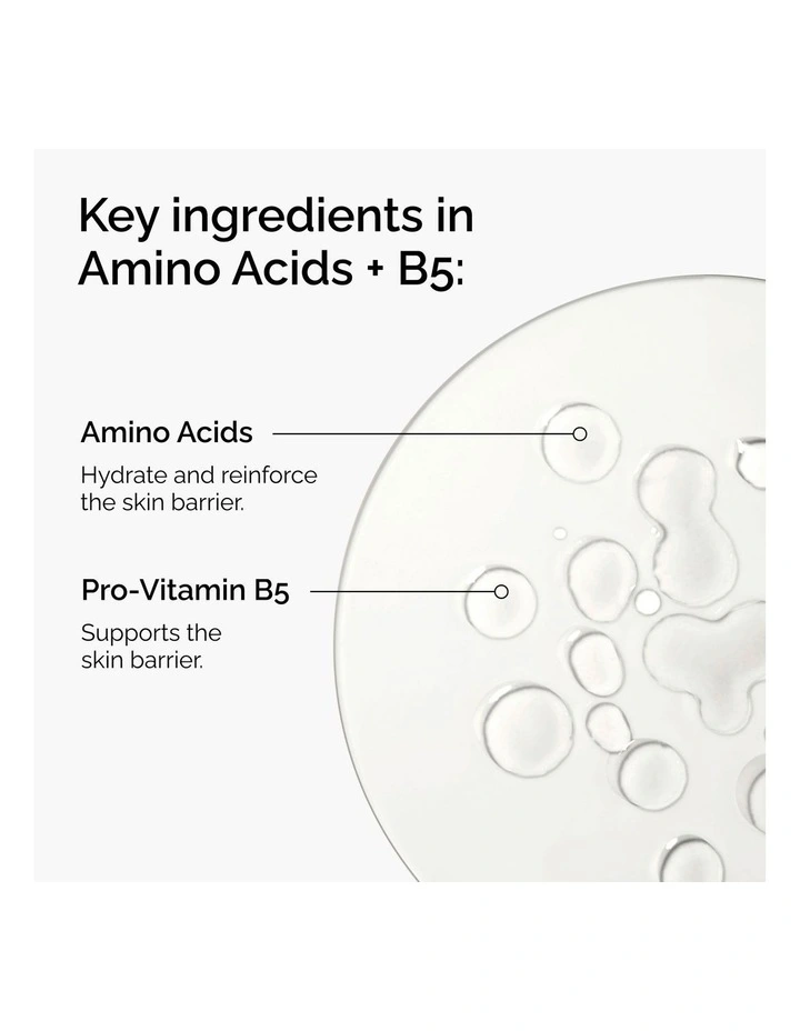 Amino Acids   B5 Serum for Hydration and Skin Barrier Support 30ml image 3