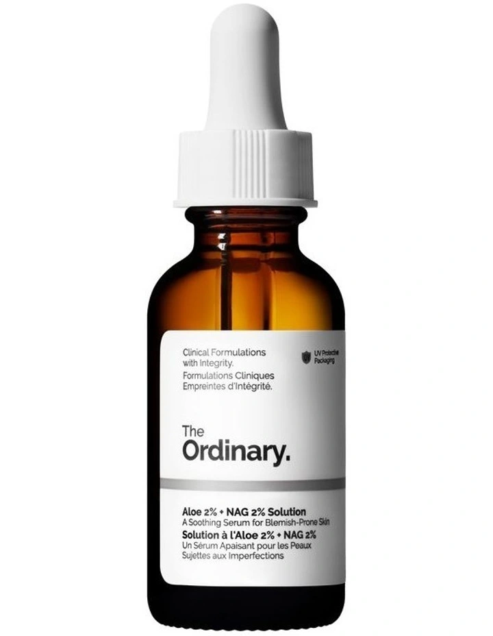 Aloe 2%   NAG 2% Solution - Soothing and Lightweight Hydration for Post-Acne Marks 30ml image 1