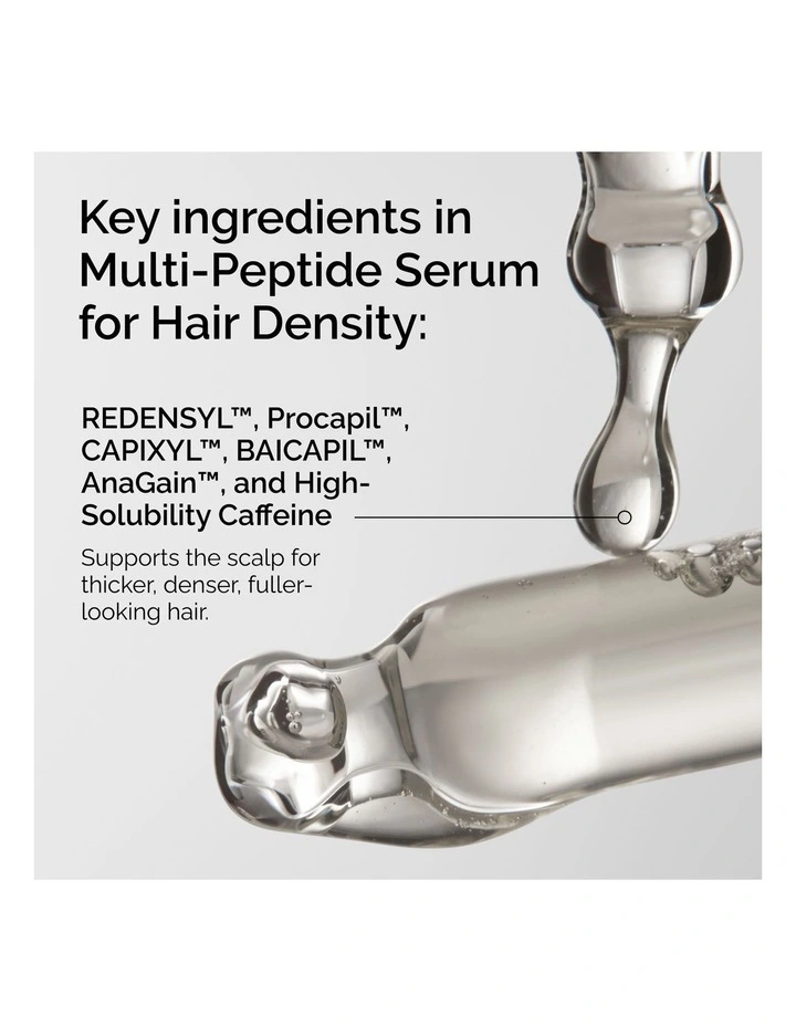 Multi-Peptide Serum for Hair Density for Thicker, Fuller-Looking Hair 30ml image 3