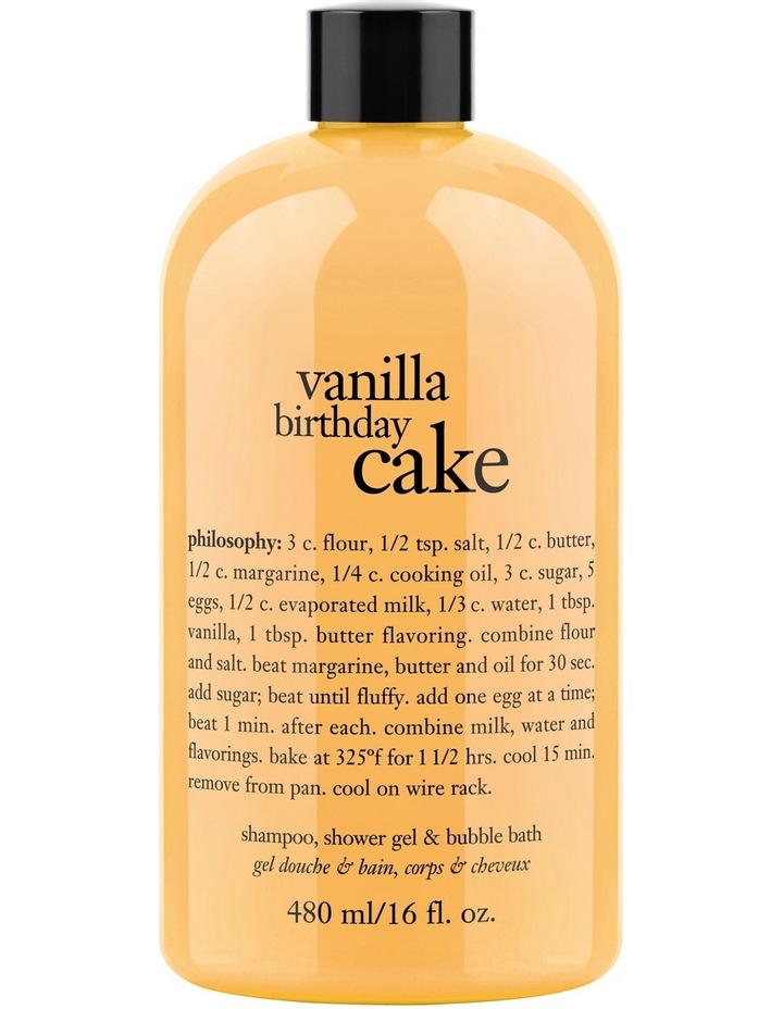 philosophy vanilla birthday cake