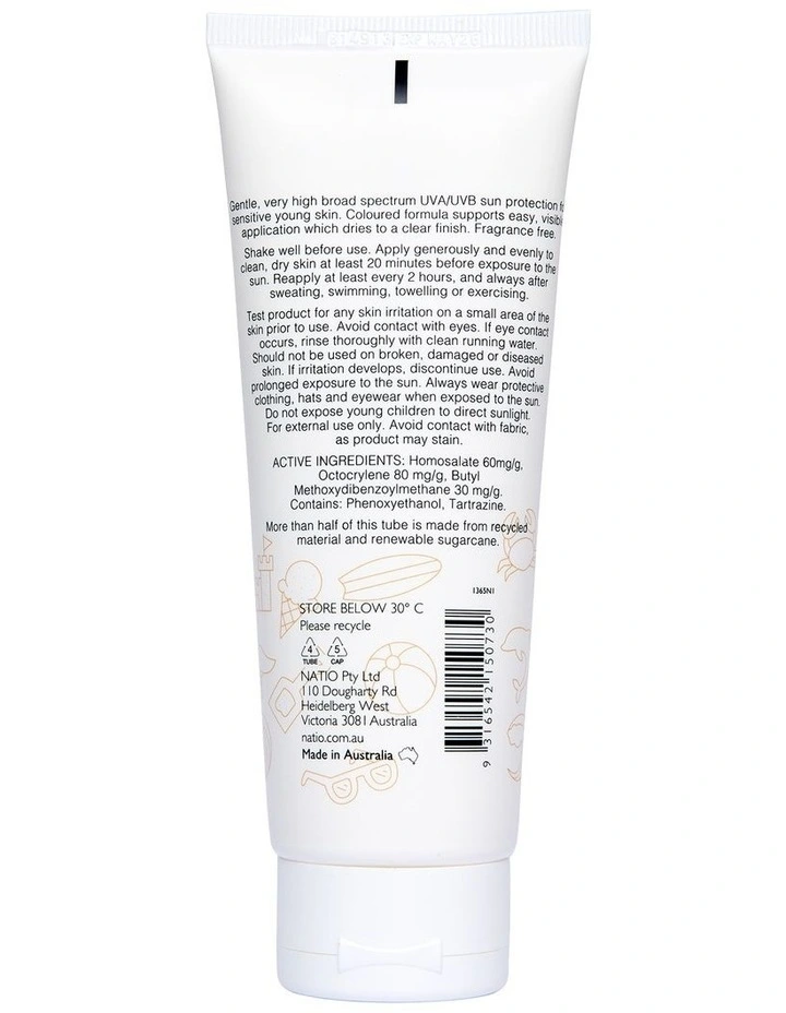 Everyday Sensitive Sunscreen SPF50+ Tube 100ml image 2