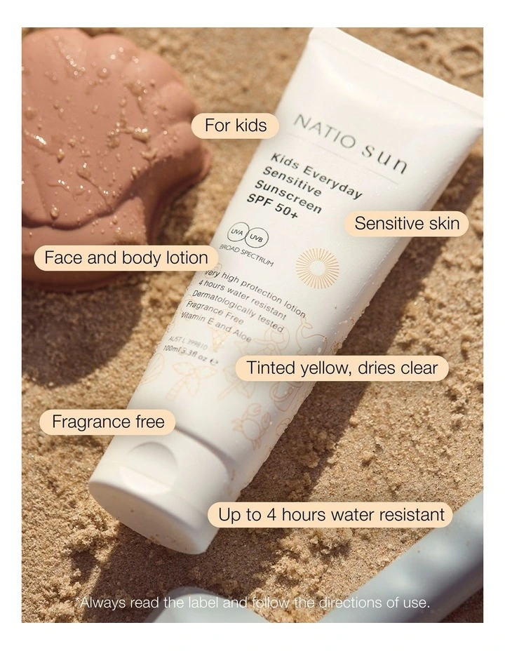 Everyday Sensitive Sunscreen SPF50+ Tube 100ml image 4