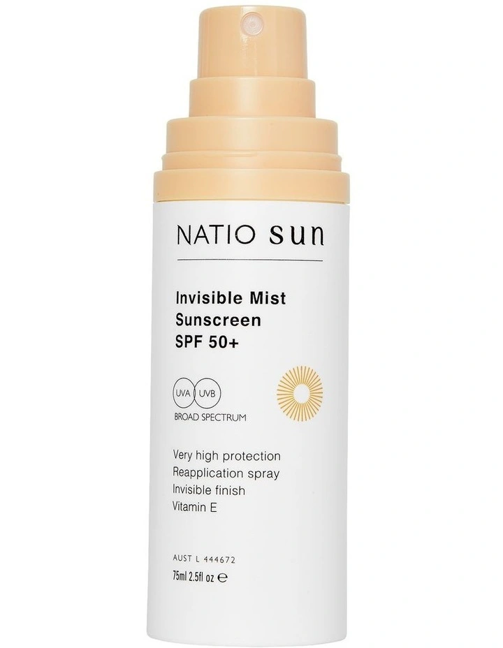 Invisible Mist Sunscreen SPF 50+ image 2