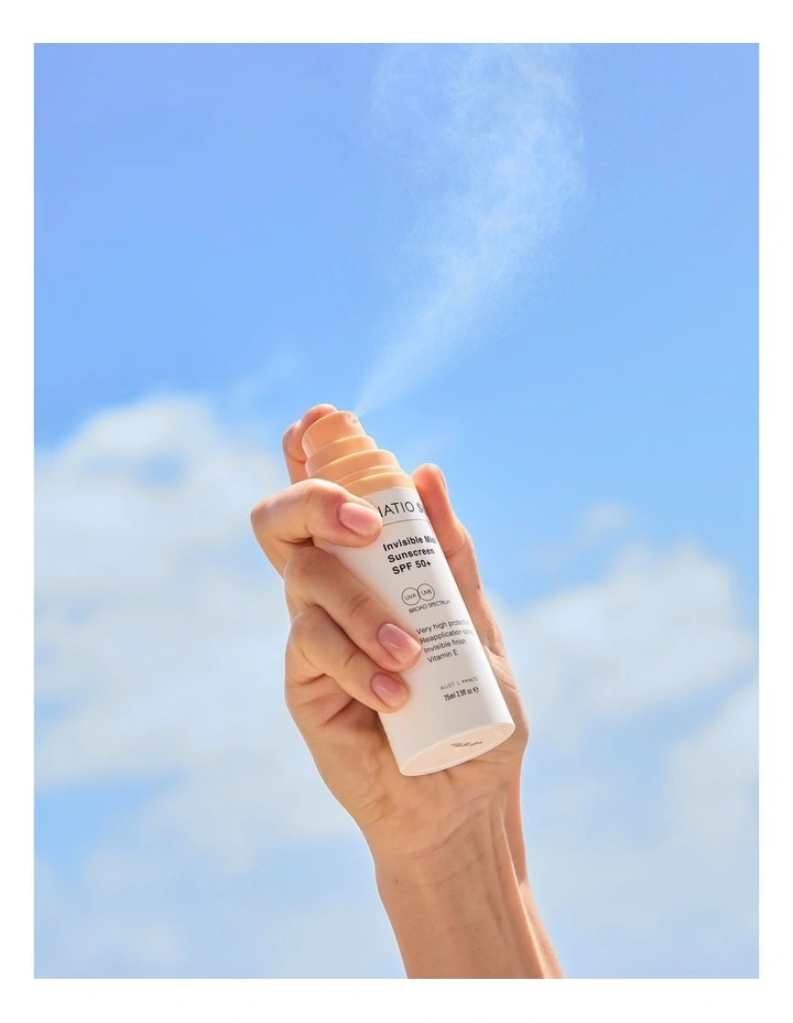 Invisible Mist Sunscreen SPF 50+ image 2