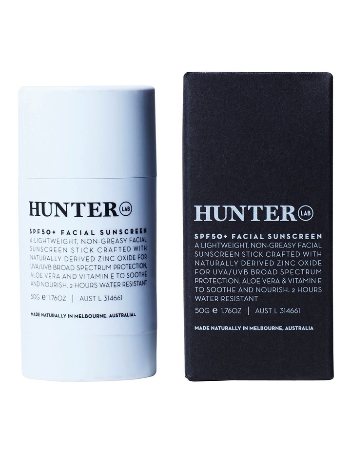 hunter lab spf 50 facial sunscreen