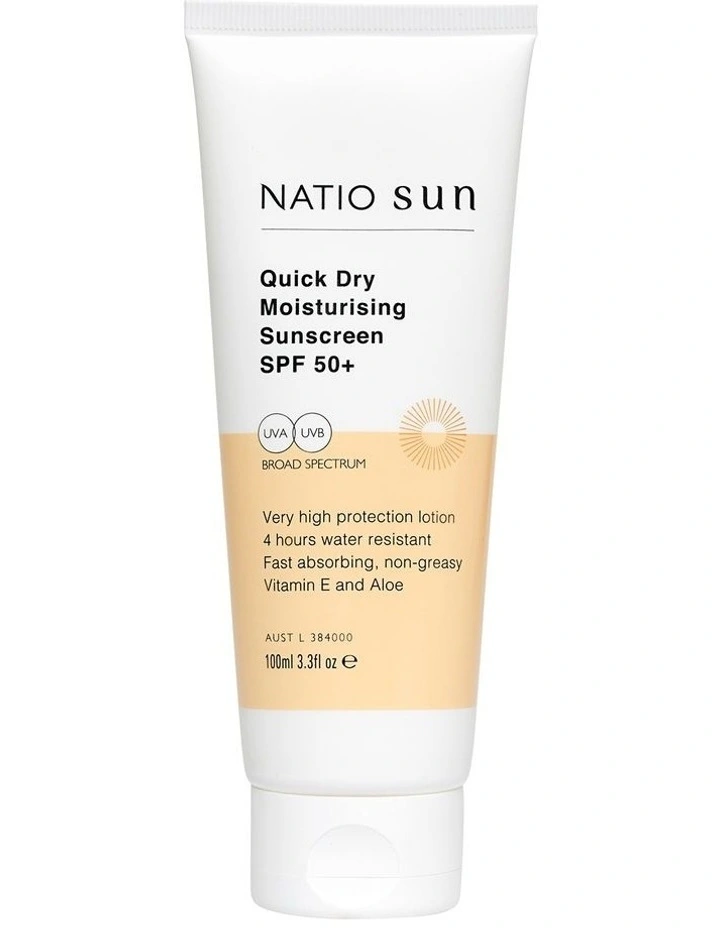 Quick Dry Moisturising Sunscreen SPF 50+ image 1