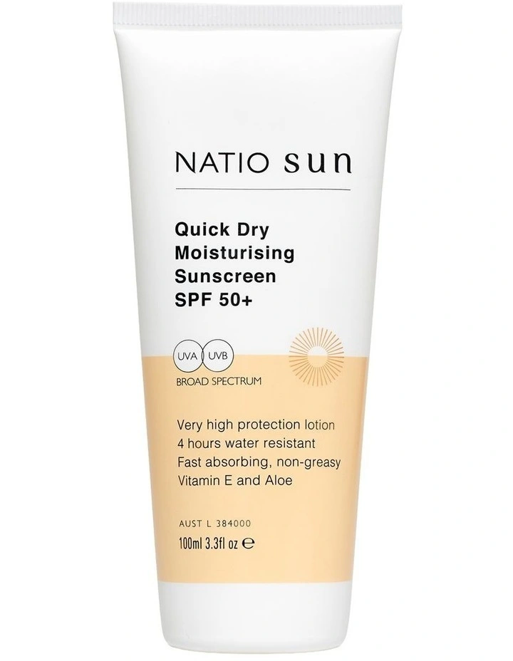Quick Dry Moisturising Sunscreen SPF 50+ image 1