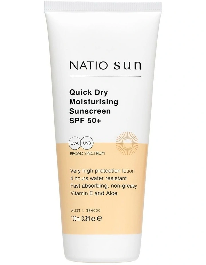 Quick Dry Moisturising Sunscreen SPF image 1