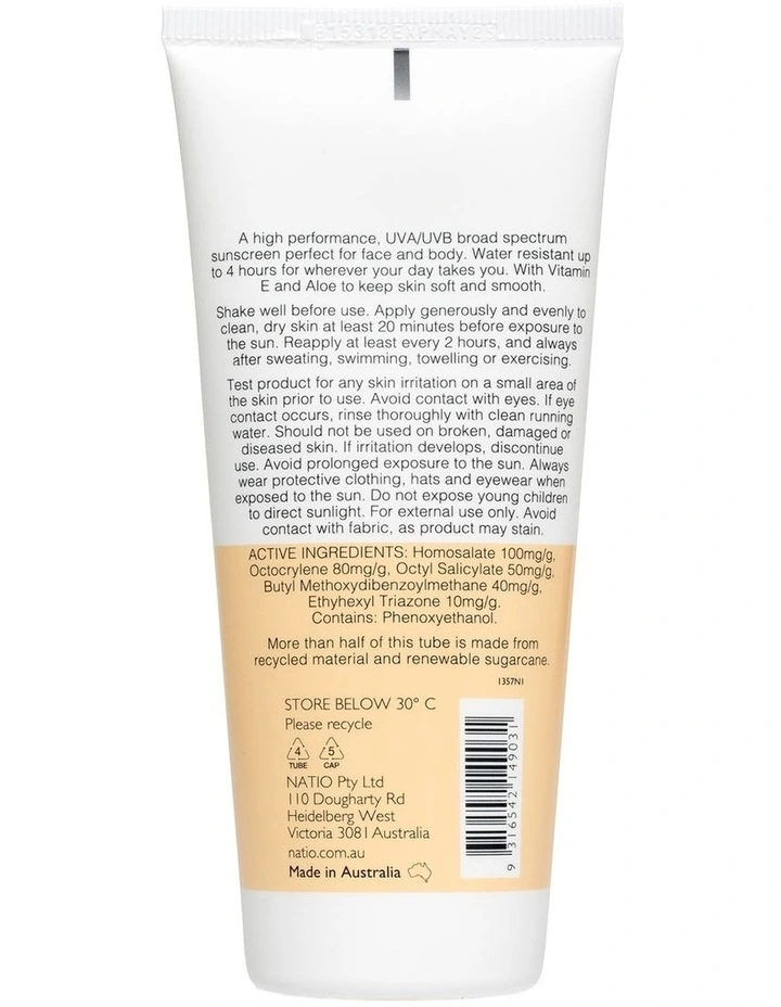 Quick Dry Moisturising Sunscreen SPF image 3