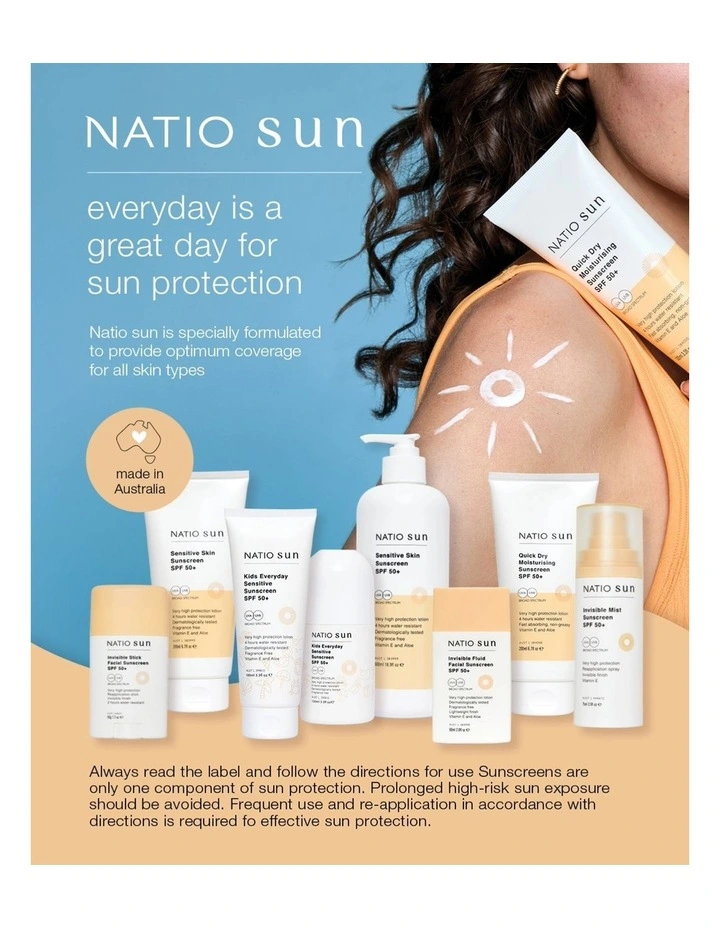 Quick Dry Moisturising Sunscreen SPF image 7