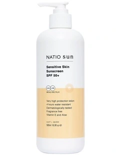 Sensitive Skin Sunscreen SPF 50+