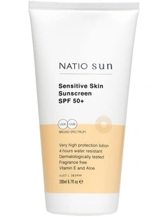 Sensitive Skin Sunscreen SPF 50  200ml