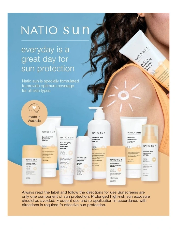Sensitive Skin Sunscreen SPF 50+ image 7