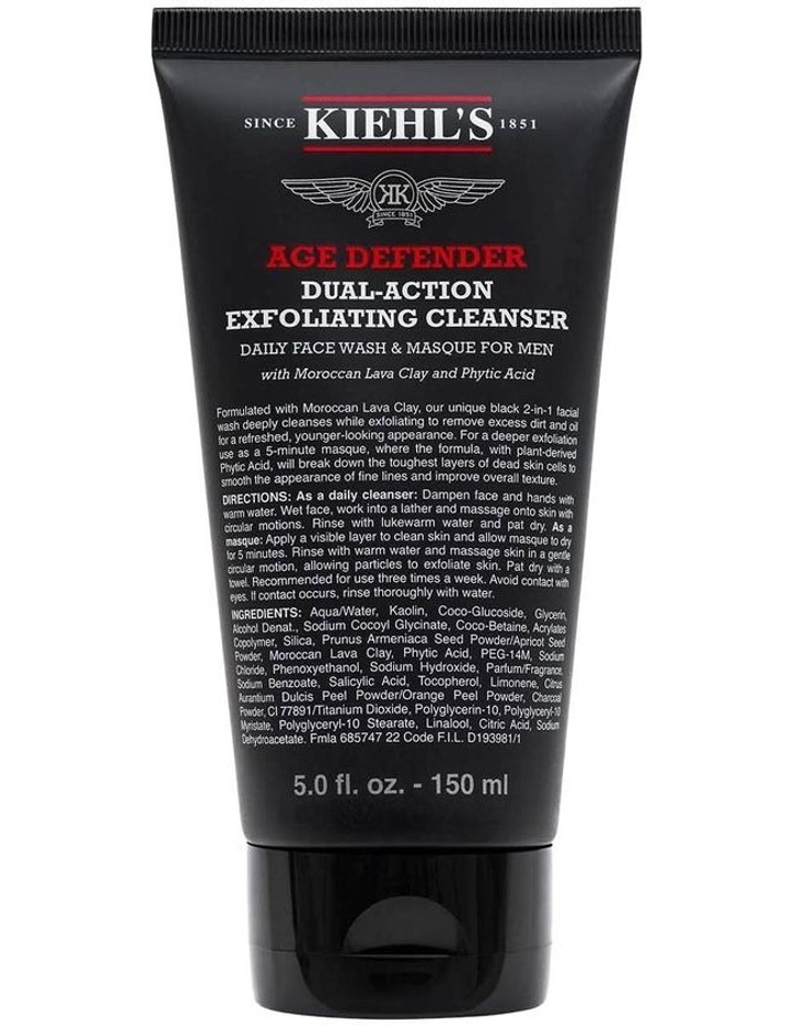 kiehl's men's exfoliating cleanser