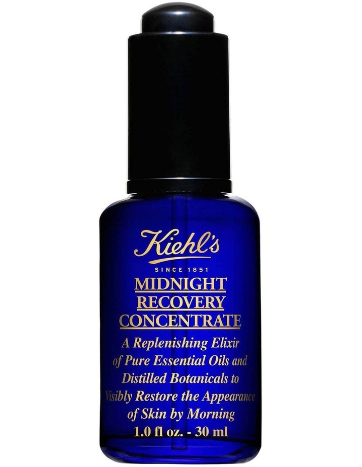 kiehl's midnight recovery oil before and after