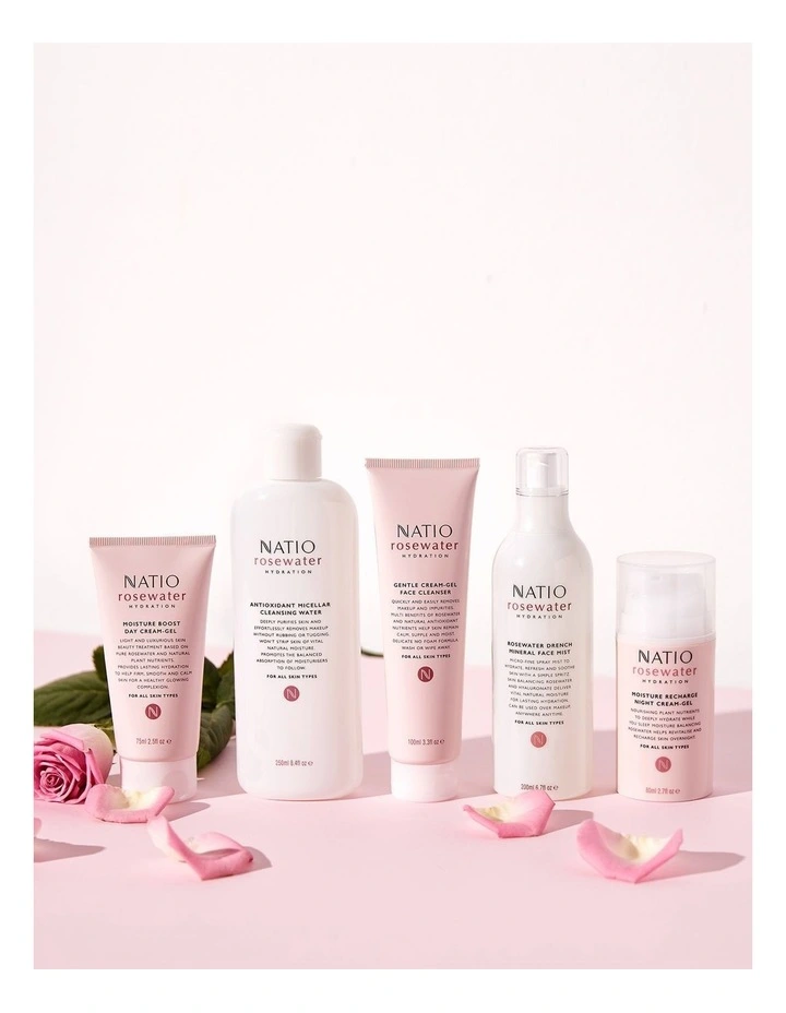 Rosewater Hydration Moisture Rich Hand & Nail Cream 100ml image 7