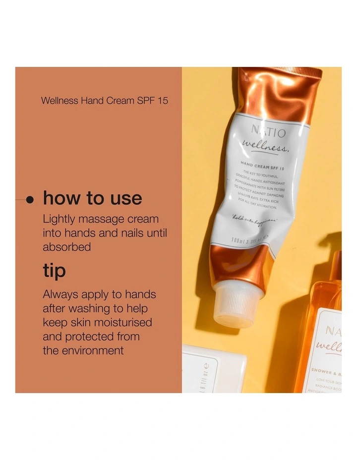 Wellness Hand Cream SPF15 100ml image 5