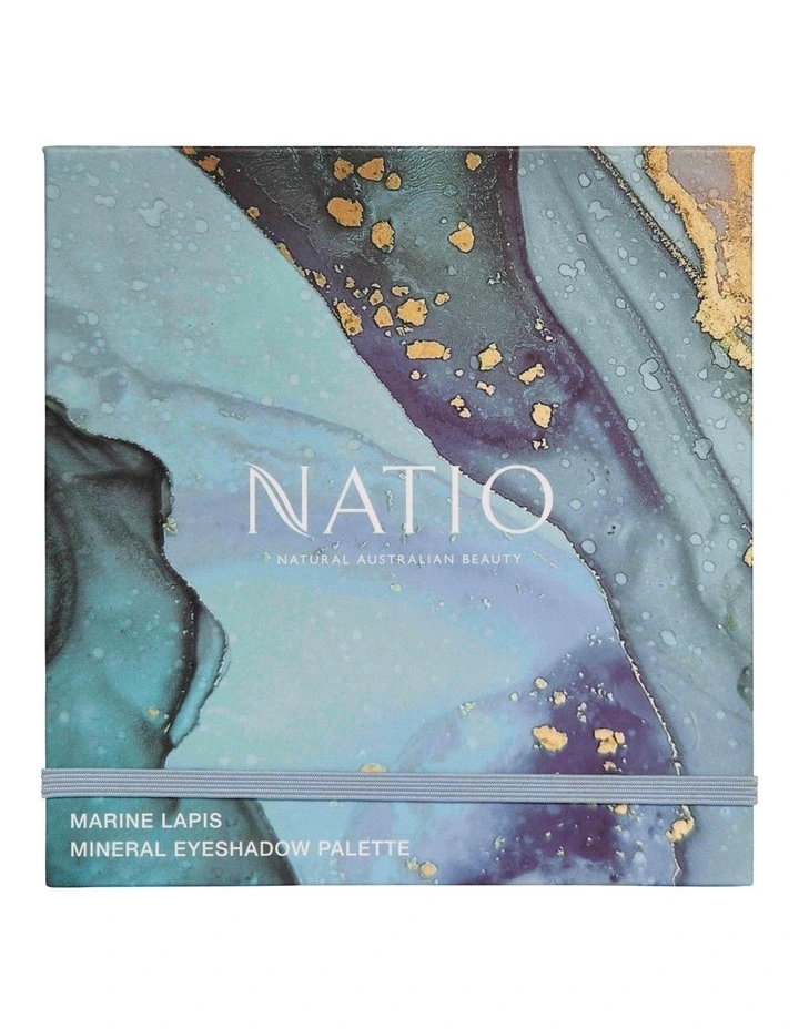 Natio Marine Lapis Mineral Eyeshadow Palette 9g MYER