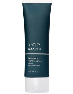 Mens Plus Fresh Face Foam Cleanser 100ml