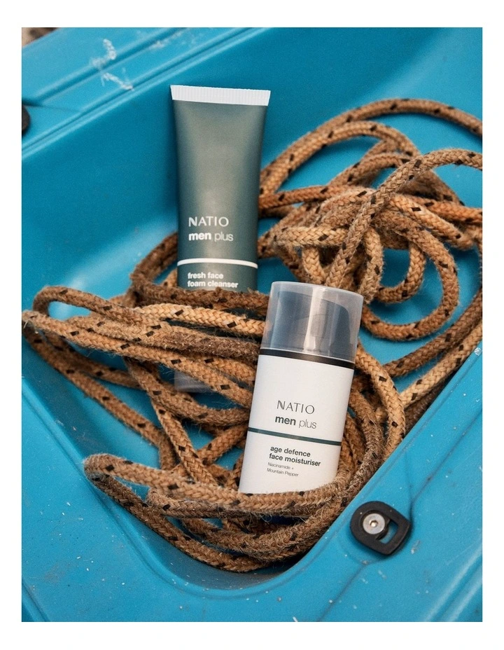 Mens Plus Fresh Face Foam Cleanser 100ml image 7